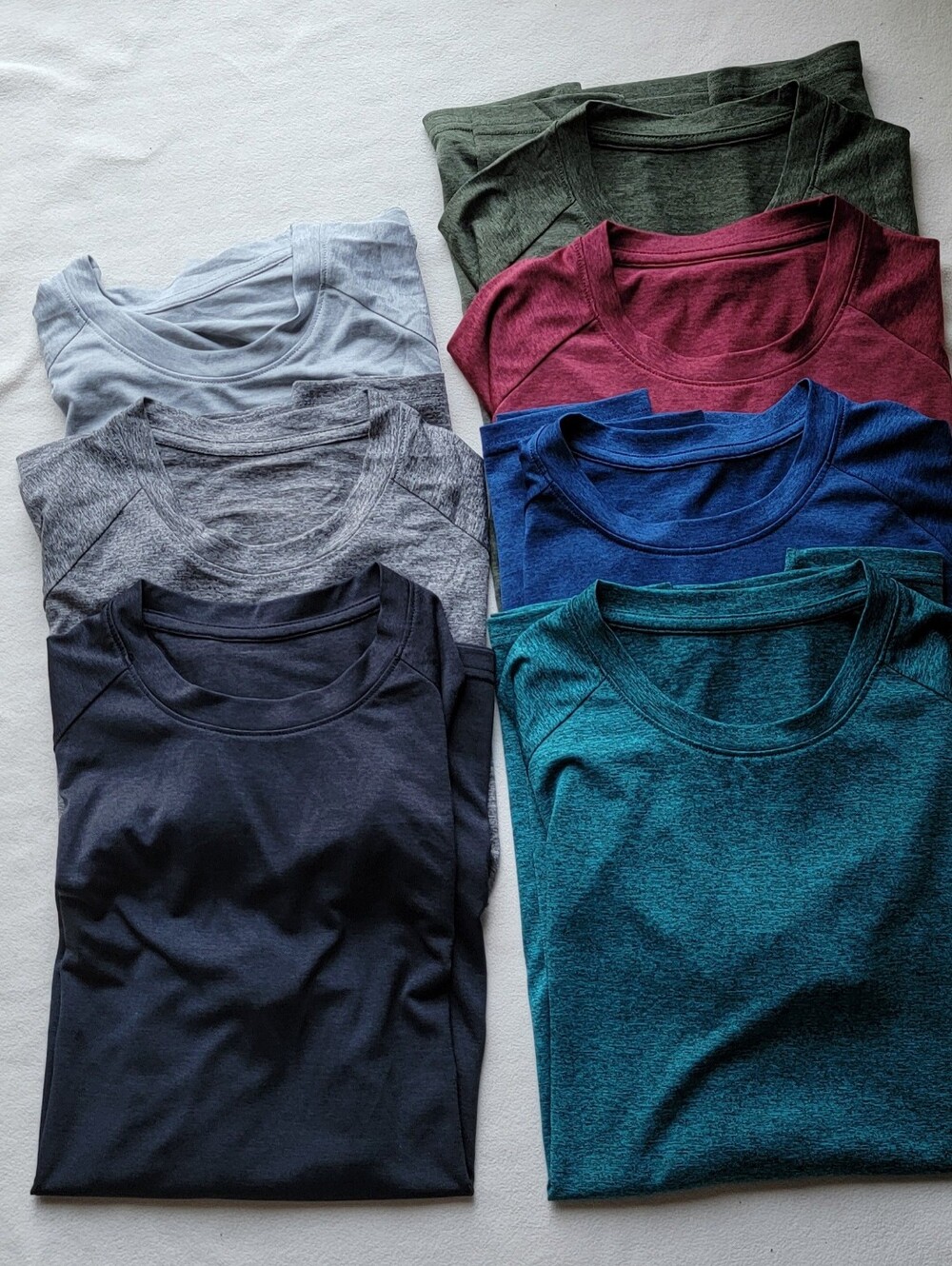 Lot of 7 New Performance Shirts/ Rash Guards